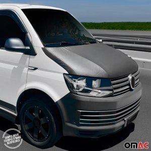 Ford Connect Bonnet Bra - Omac - Complete Vinyl - Black - '02-'14